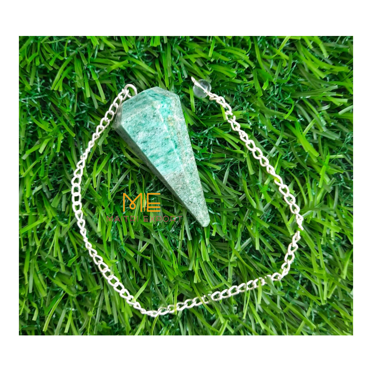 Cone shaped Pendulum-Green Jade-Maitri Export | Crystals Store