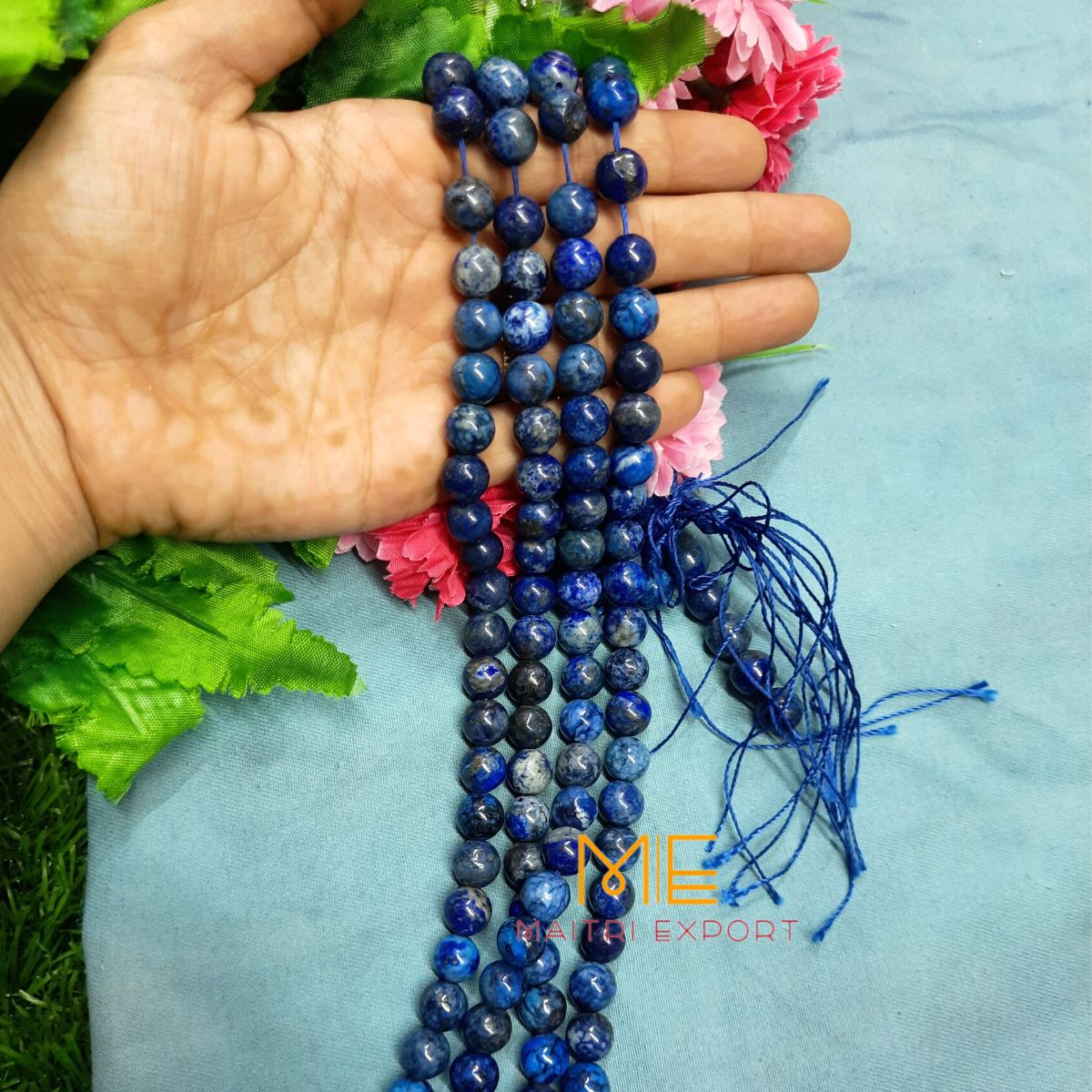 10mm round loose crystal beads strand / string-Lapis Lazuli-Maitri Export | Crystals Store