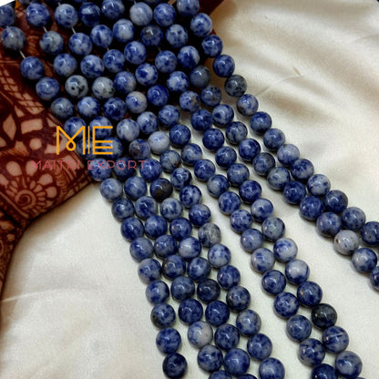 10mm round loose crystal beads strand / string-Sodalite-Maitri Export | Crystals Store
