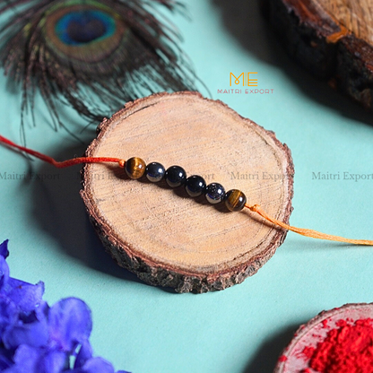 Natural crystal stone purposed rakhi-Maitri Export | Crystals Store