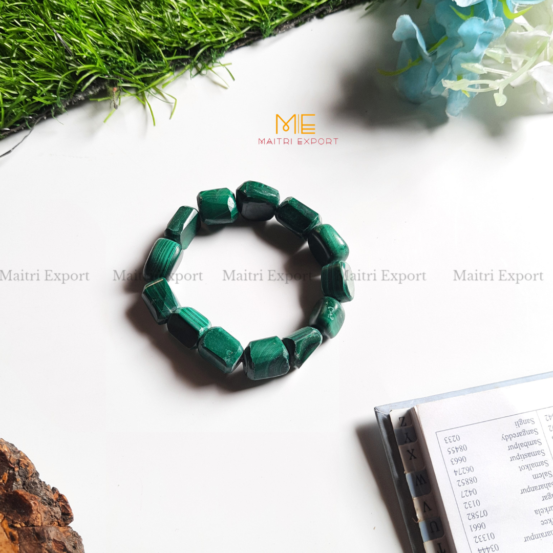 Tumbled crystal beads bracelets-Maitri Export | Crystals Store