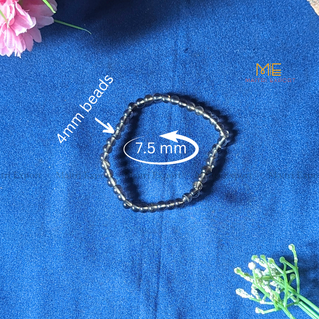 Smoky Quartz Crystal Healing Bracelet-Maitri Export | Crystals Store