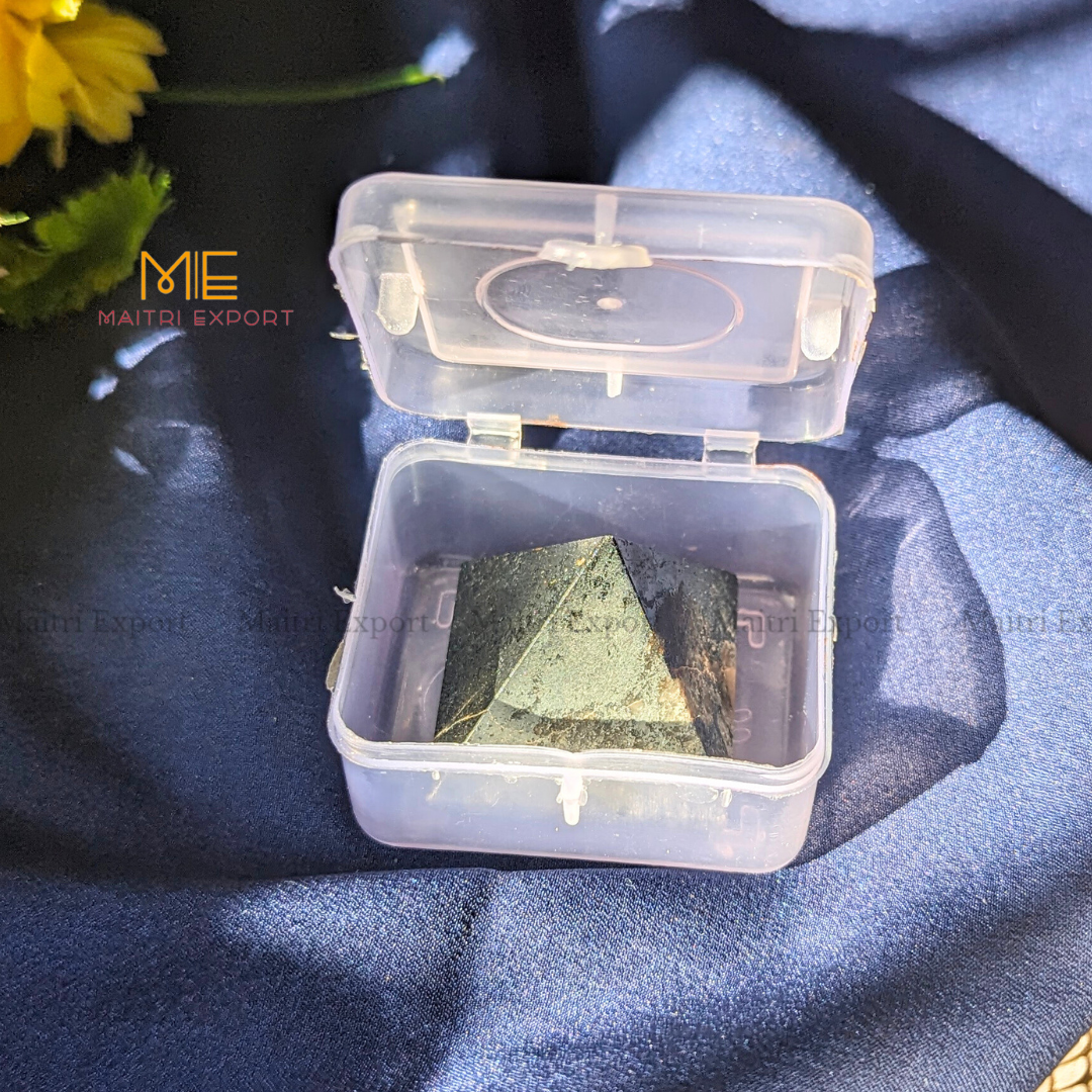 Natural different crystal stone pyramid ( Size: 1 inch )-Maitri Export | Crystals Store