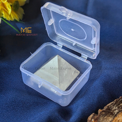 Natural different crystal stone pyramid ( Size: 1 inch )-Maitri Export | Crystals Store