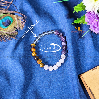 Being able to Focus and Concentrate Purpose / Intention Crystal Healing Bracelet-Maitri Export | Crystals Store