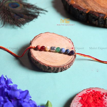 7 chakra rakhis-Maitri Export | Crystals Store