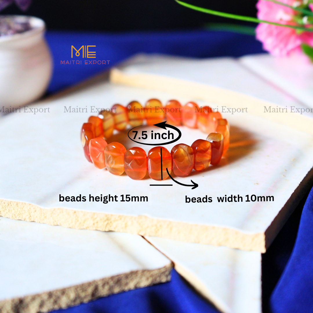 Oval Shape Faceted Crystal Beads bracelet-Maitri Export | Crystals Store