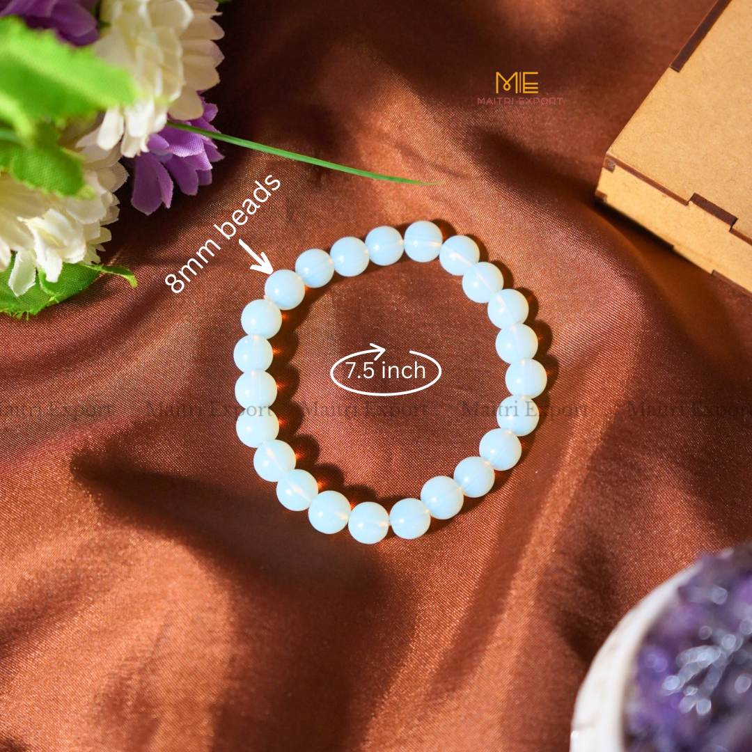 Opalite Crystal Healing Bracelet-Maitri Export | Crystals Store