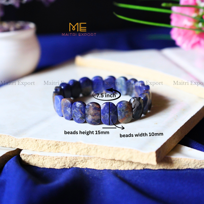 Oval Shape Faceted Crystal Beads bracelet-Maitri Export | Crystals Store