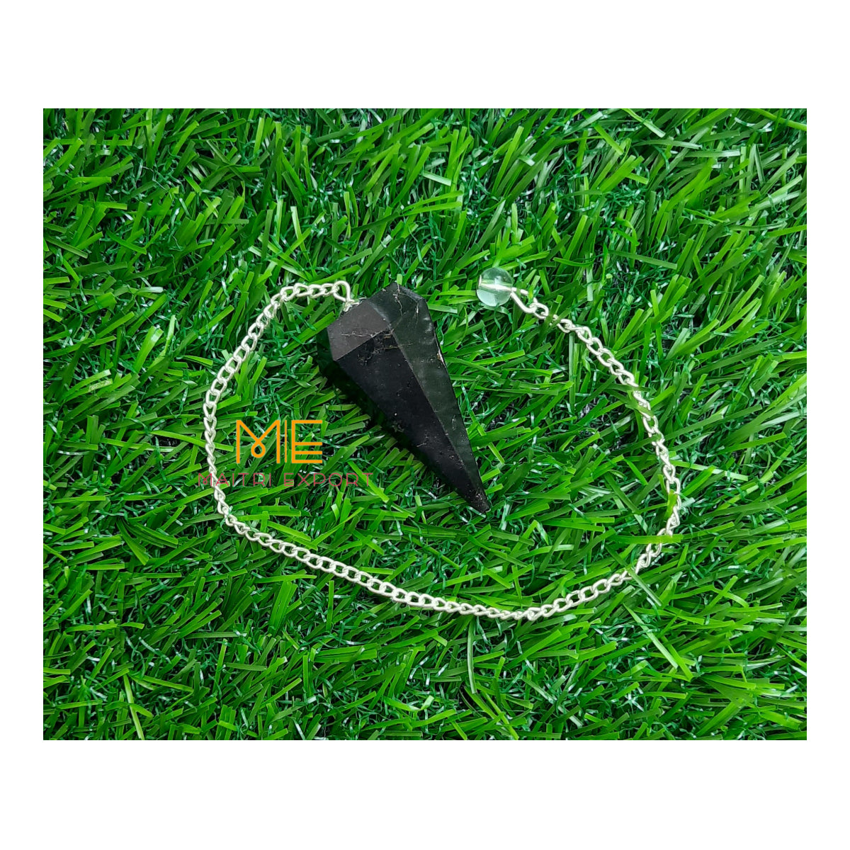 Cone shaped Pendulum-Black tourmaline-Maitri Export | Crystals Store