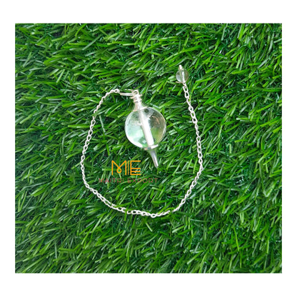 Natural Different Ball Shaped Crystal Stone Pendulum-Clear quartz-Maitri Export | Crystals Store