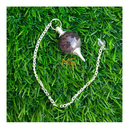 Natural Different Ball Shaped Crystal Stone Pendulum-Amethyst-Maitri Export | Crystals Store