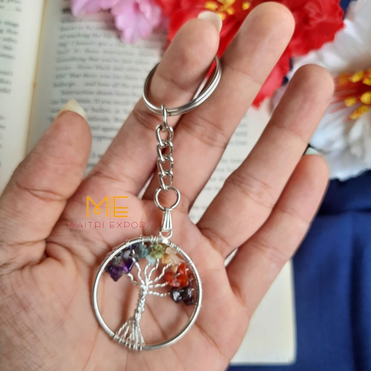 Tree of Life keychains-Maitri Export | Crystals Store