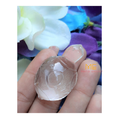 Clear Quartz Crystal Mini Carvings-Tortoise-Maitri Export | Crystals Store