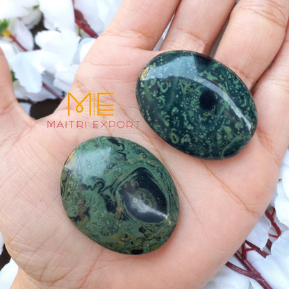 Crystal oval cabochon / mini palmstone-Kambaba Jasper-Maitri Export | Crystals Store