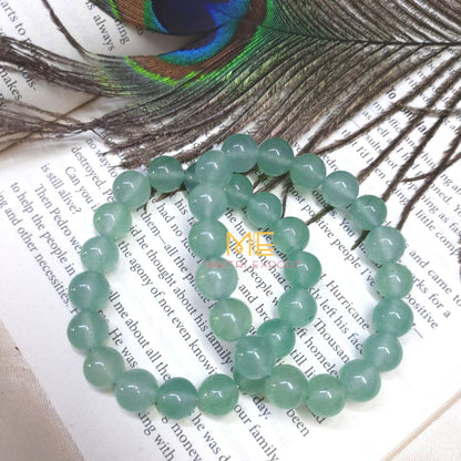 Green Aventurine Natural Crystal Healing Bracelet-Maitri Export | Crystals Store