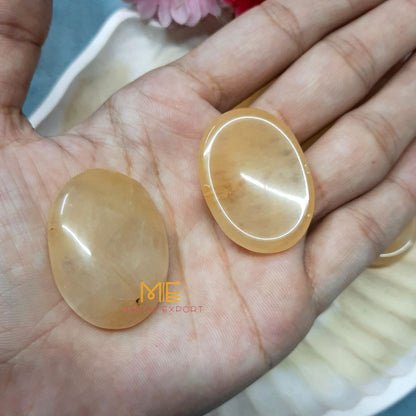 Worry stones / thumbstone-Yellow Quartz-Maitri Export | Crystals Store