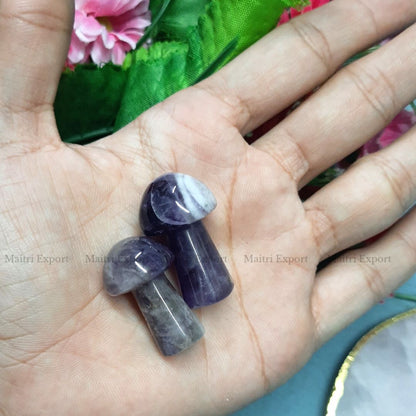 Small mushrooms-Amethyst-Maitri Export | Crystals Store