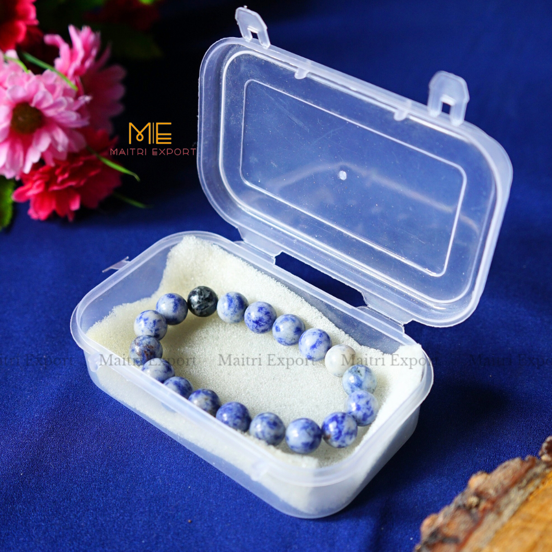 Sodalite Natural Crystal Healing Bracelet-Maitri Export | Crystals Store