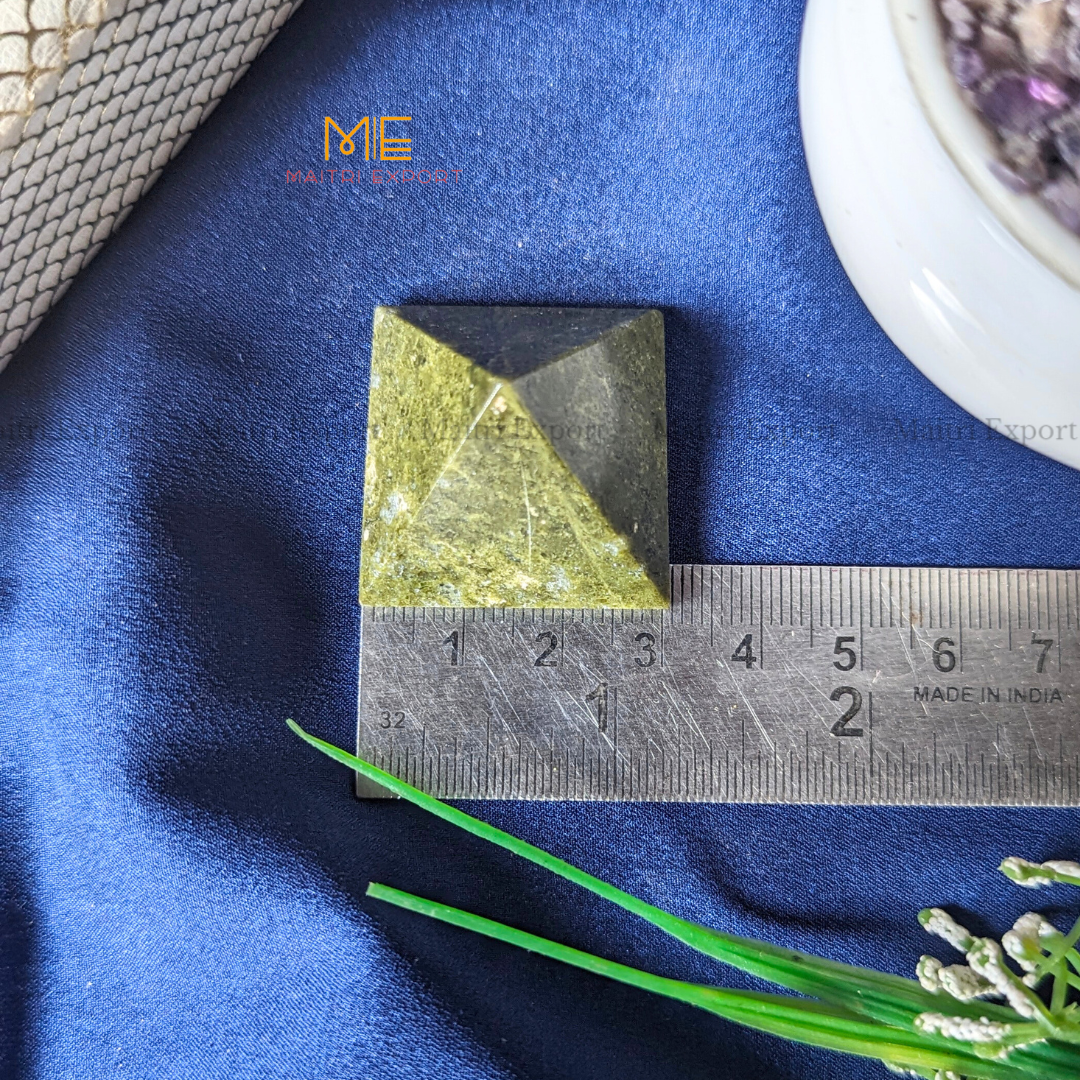 Natural different crystal stone pyramid ( Size: 1 inch )-Maitri Export | Crystals Store