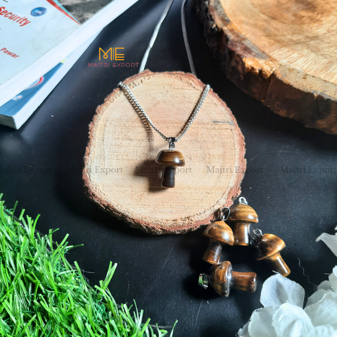 Mushroom Pendant-Maitri Export | Crystals Store