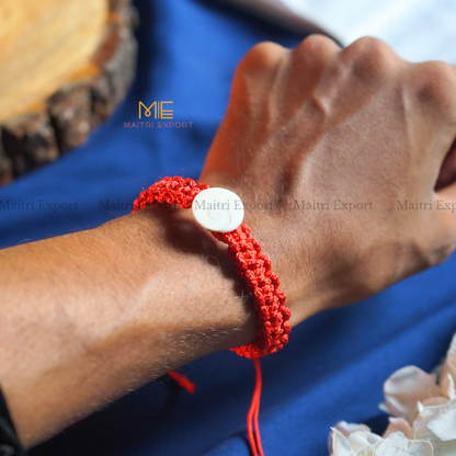 Natural gomtichakra knot beaded bracelet-Maitri Export | Crystals Store