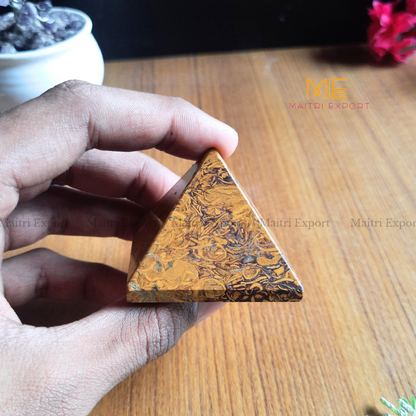 Natural Healing Crystal Pyramids ( Approx 2 inches )-Maitri Export | Crystals Store