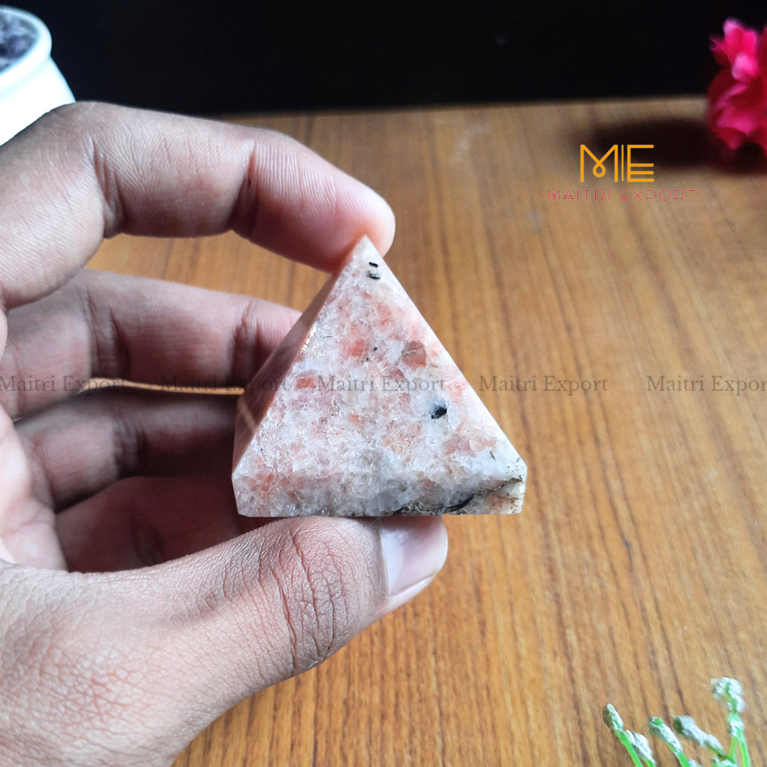 Natural Healing Crystal Pyramids ( Approx 2 inches )-Maitri Export | Crystals Store