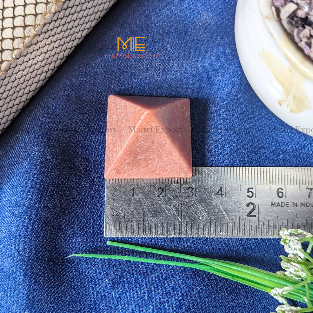 Natural different crystal stone pyramid ( Size: 1 inch )-Maitri Export | Crystals Store