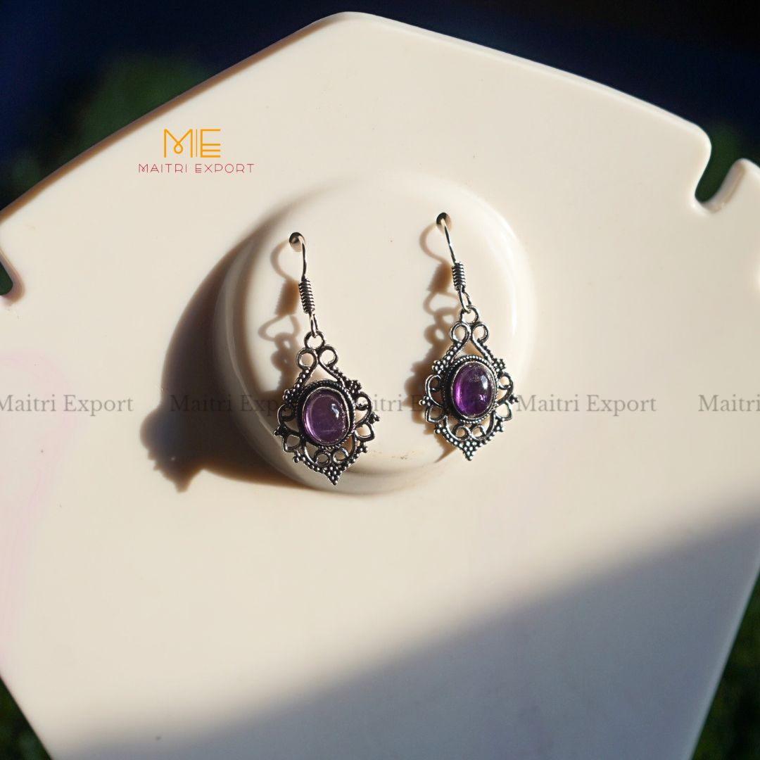 Hanging Earrings ( 1 )-Maitri Export | Crystals Store