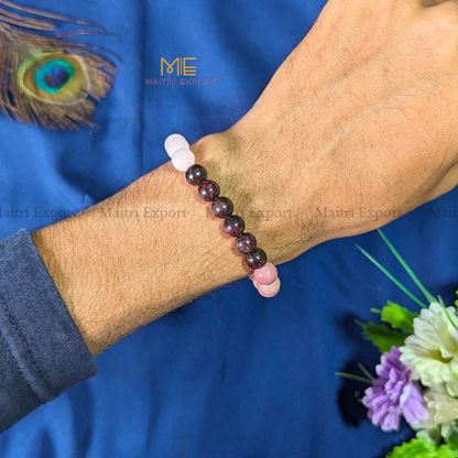 Love Intention / Purpose Crystal Healing Bracelet-Maitri Export | Crystals Store