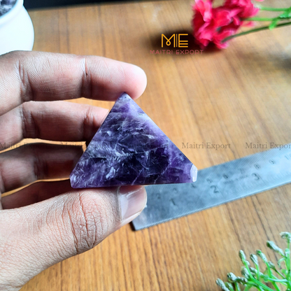 Natural Healing Crystal Pyramids ( Approx 2 inches )-Maitri Export | Crystals Store