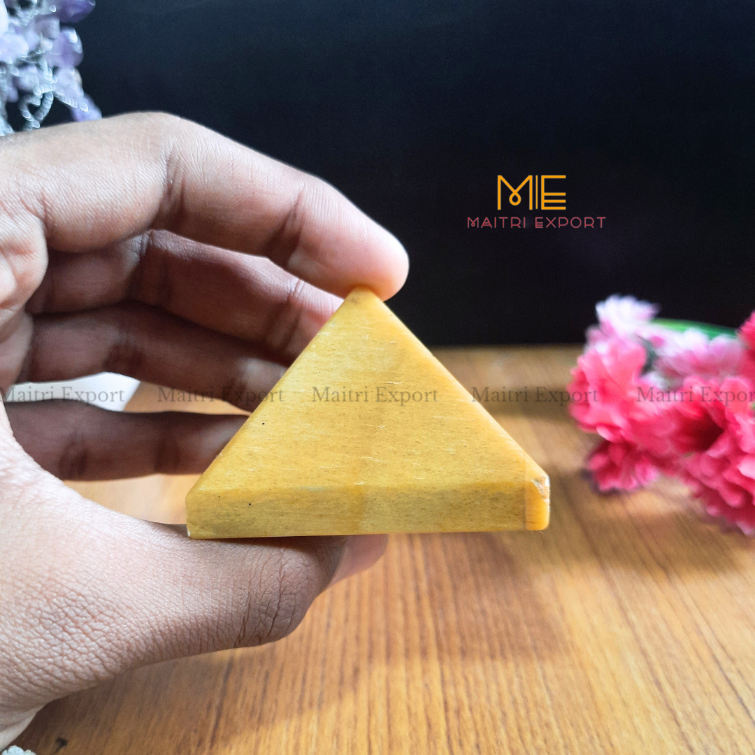 Natural Healing Crystal Pyramids ( Approx 2 inches )-Maitri Export | Crystals Store