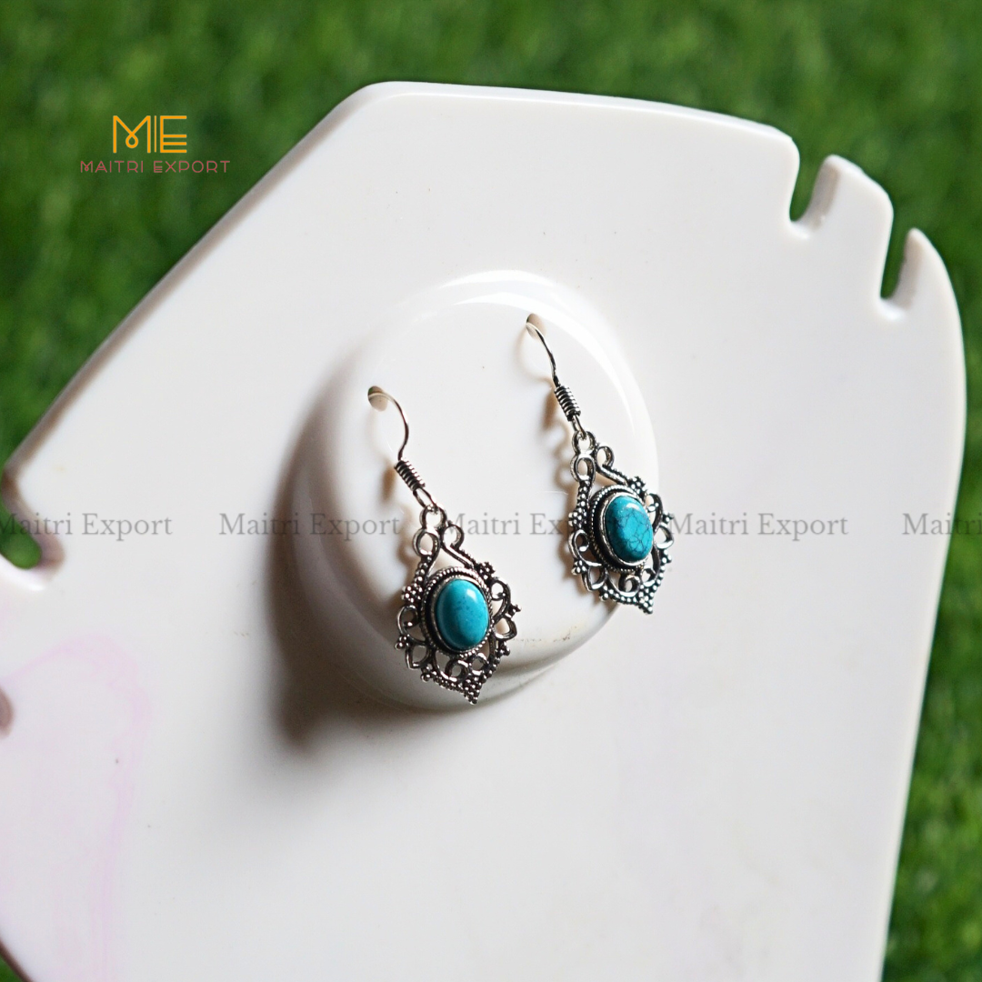 Hanging Earrings ( 1 )-Maitri Export | Crystals Store