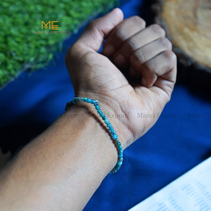 Apatite Natural Crystal Healing Bracelet-Maitri Export | Crystals Store