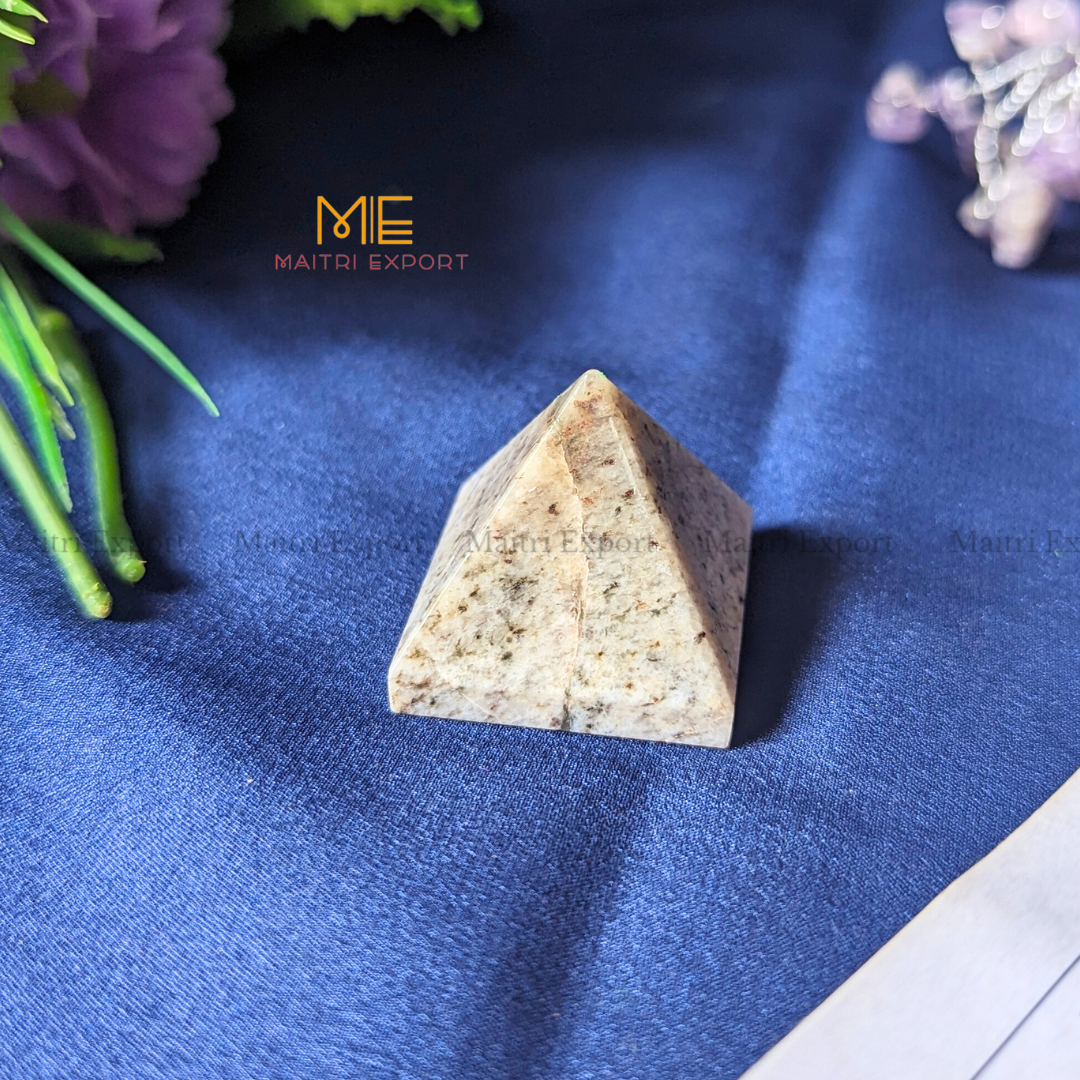 Natural different crystal stone pyramid ( Size: 1 inch )-Kammererite-Maitri Export | Crystals Store