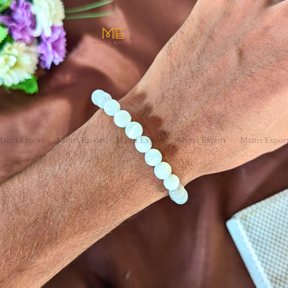 Rainbow Moonstone Natural Crystal Healing Bracelet-Maitri Export | Crystals Store