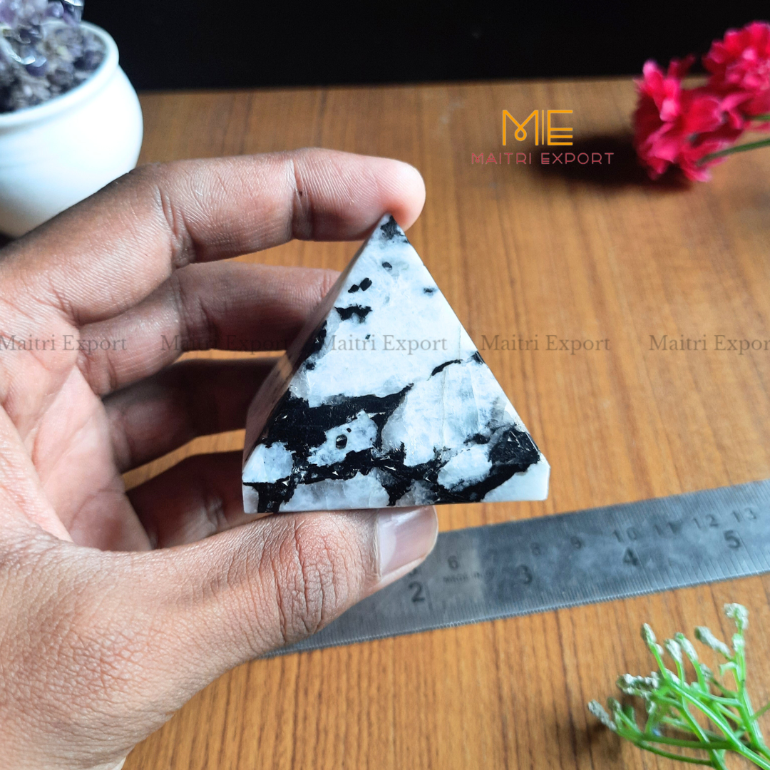 Natural Healing Crystal Pyramids ( Approx 2 inches )-Maitri Export | Crystals Store