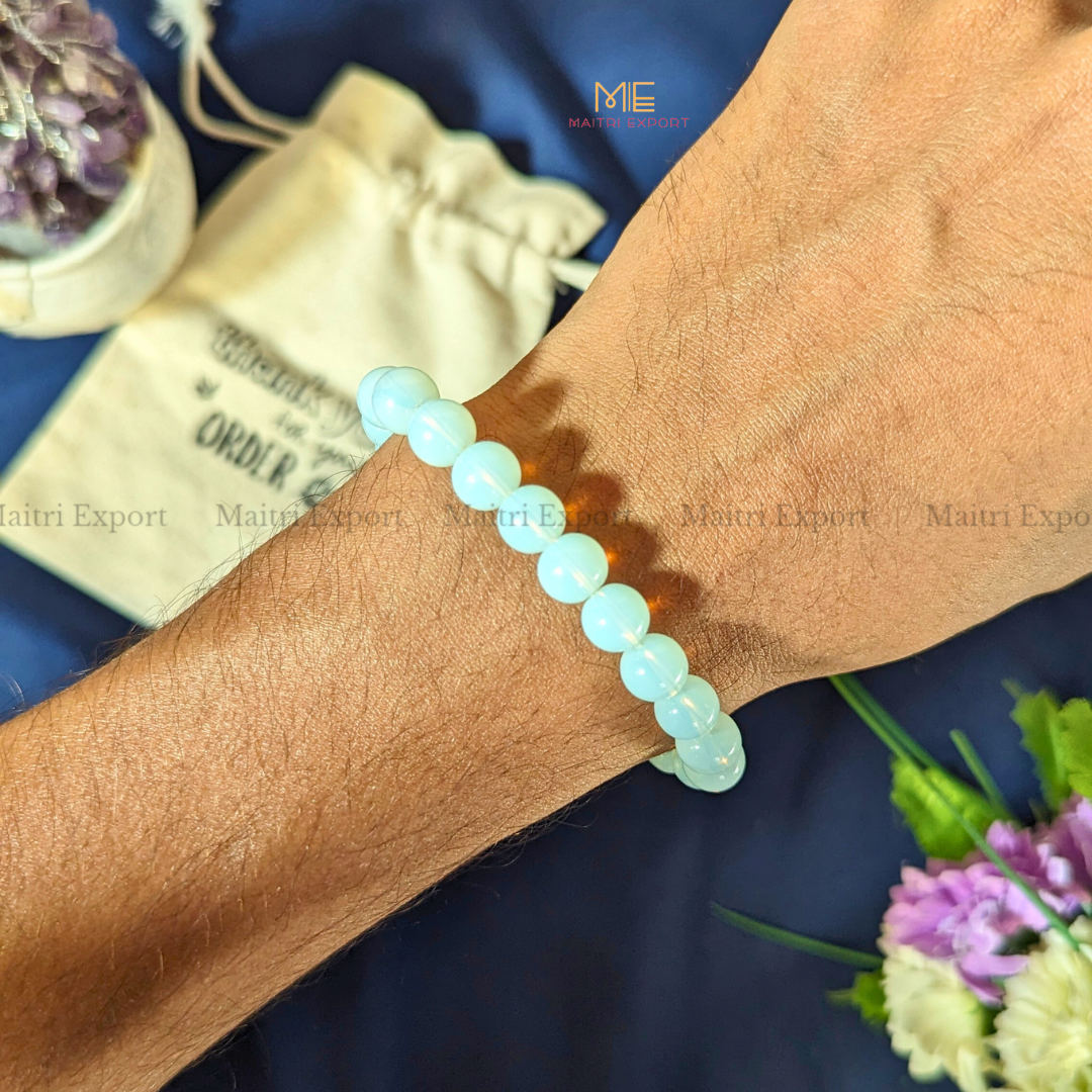 Opalite Crystal Healing Bracelet-Maitri Export | Crystals Store