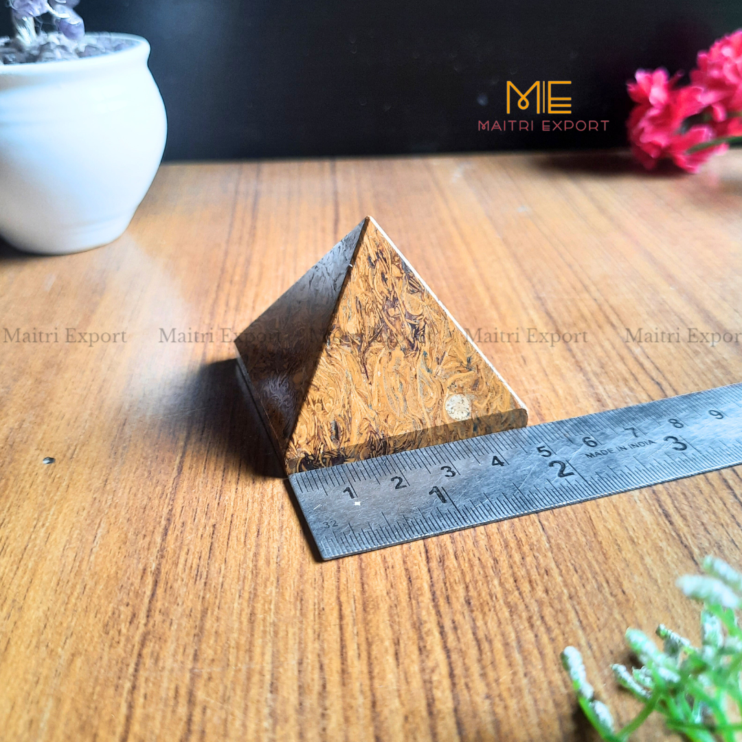 Natural Healing Crystal Pyramids ( Approx 2 inches )-Maitri Export | Crystals Store