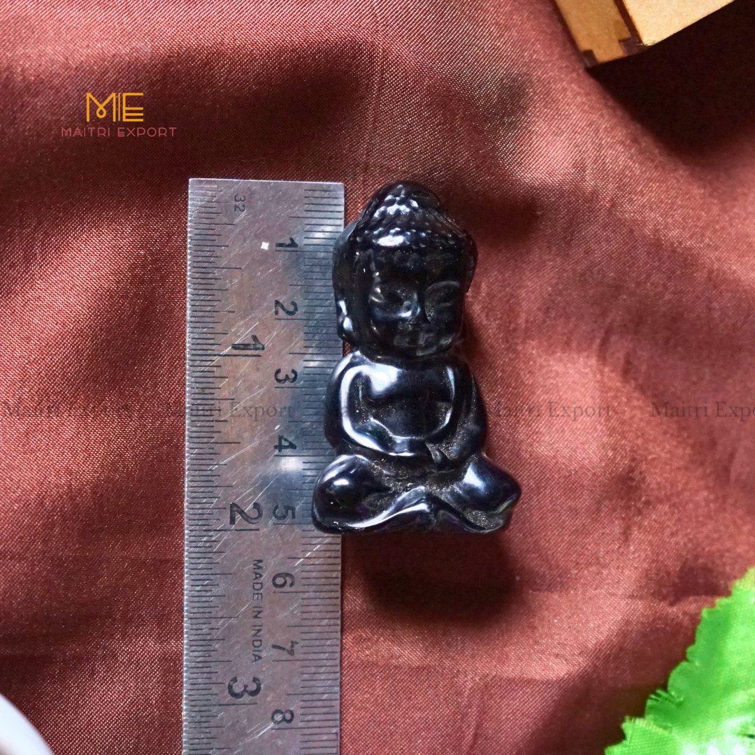 2 Inch Baby Buddha Natural Crystal Figurine-Maitri Export | Crystals Store