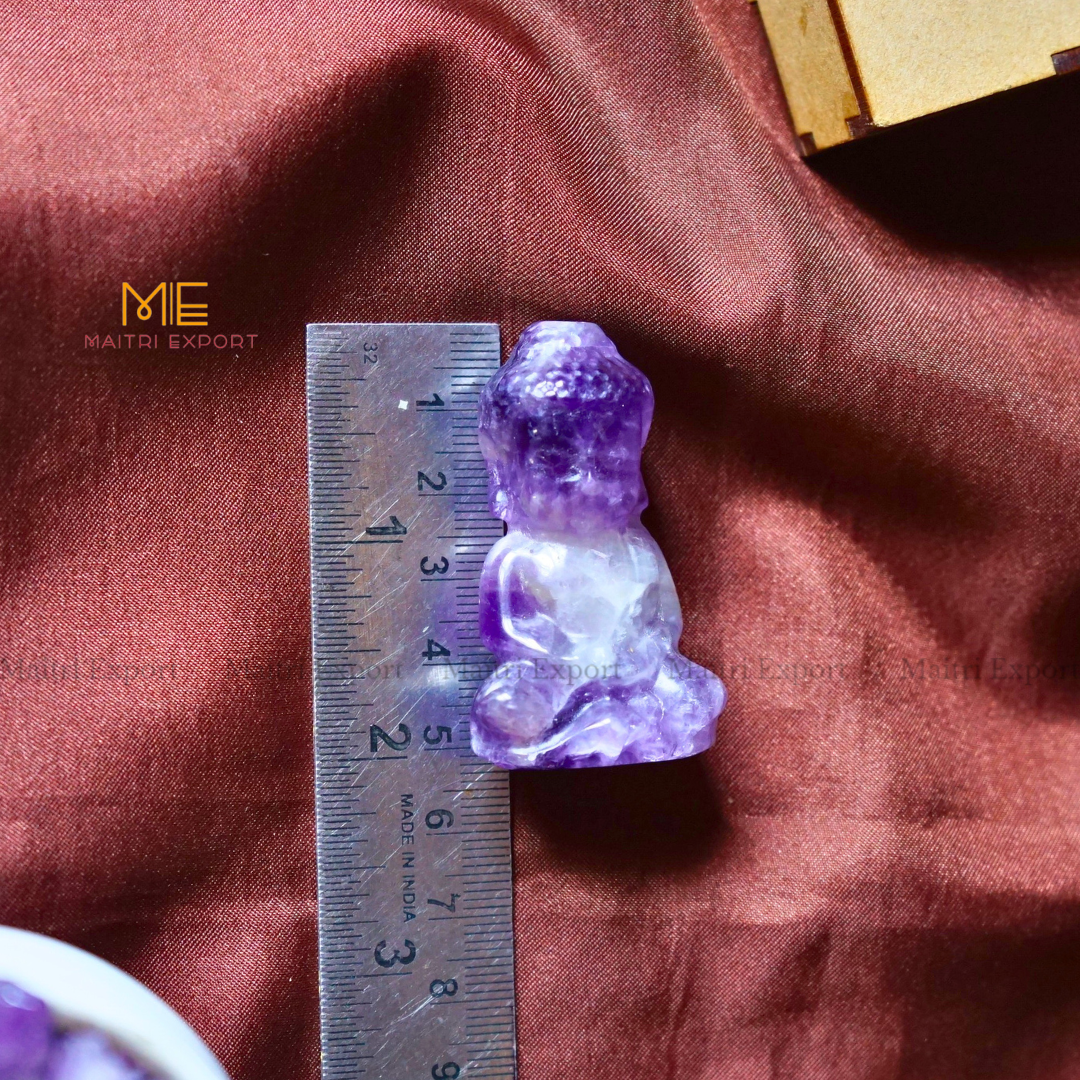 2 Inch Baby Buddha Natural Crystal Figurine-Maitri Export | Crystals Store