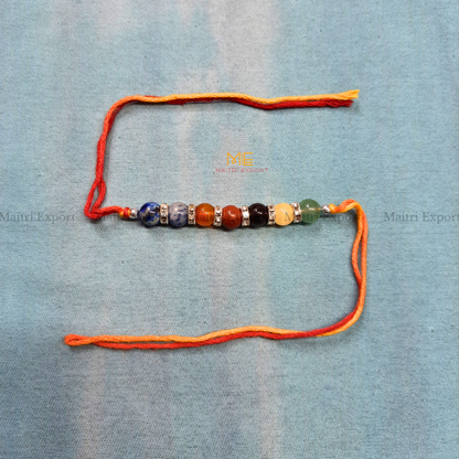 7 chakra rakhis-Maitri Export | Crystals Store