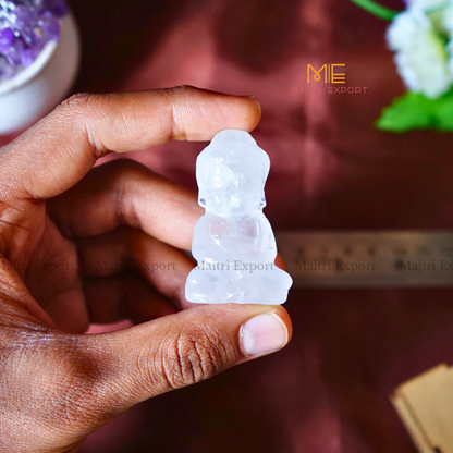 2 Inch Baby Buddha Natural Crystal Figurine-Maitri Export | Crystals Store