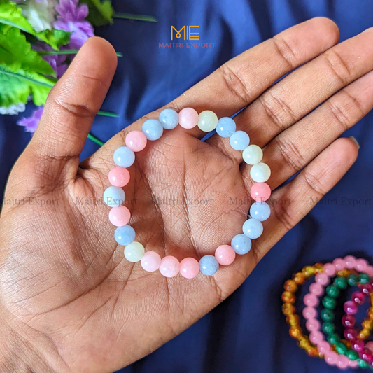 Morganite ( duplicate )8mm Crystal Healing Bracelet-Maitri Export | Crystals Store