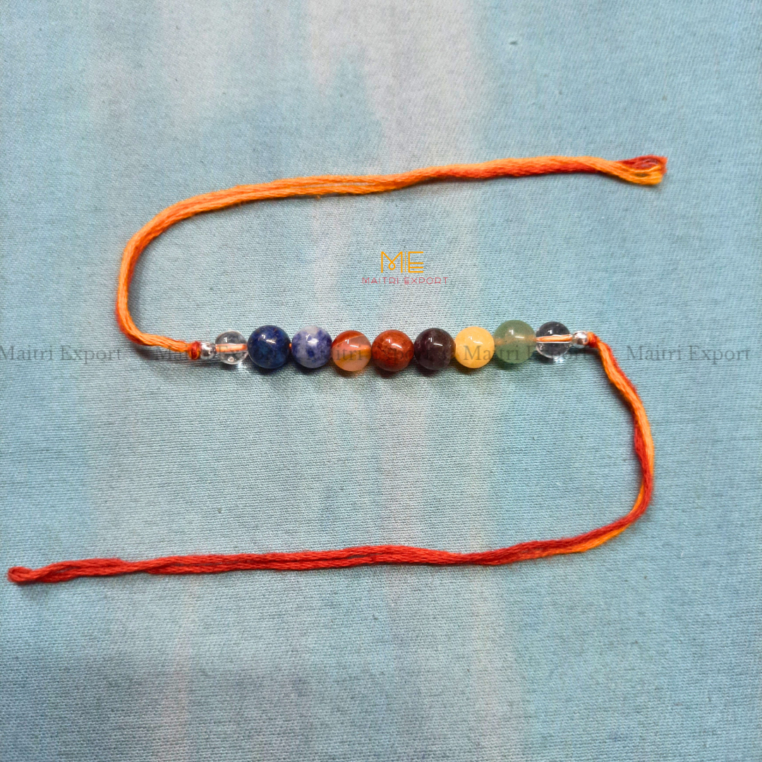 7 chakra rakhis-Maitri Export | Crystals Store