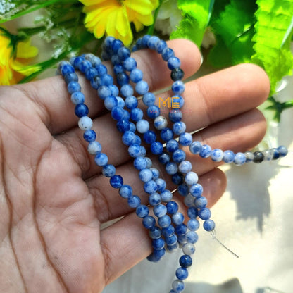 4mm loose crystal beads strands / line / String-Sodalite-Maitri Export | Crystals Store