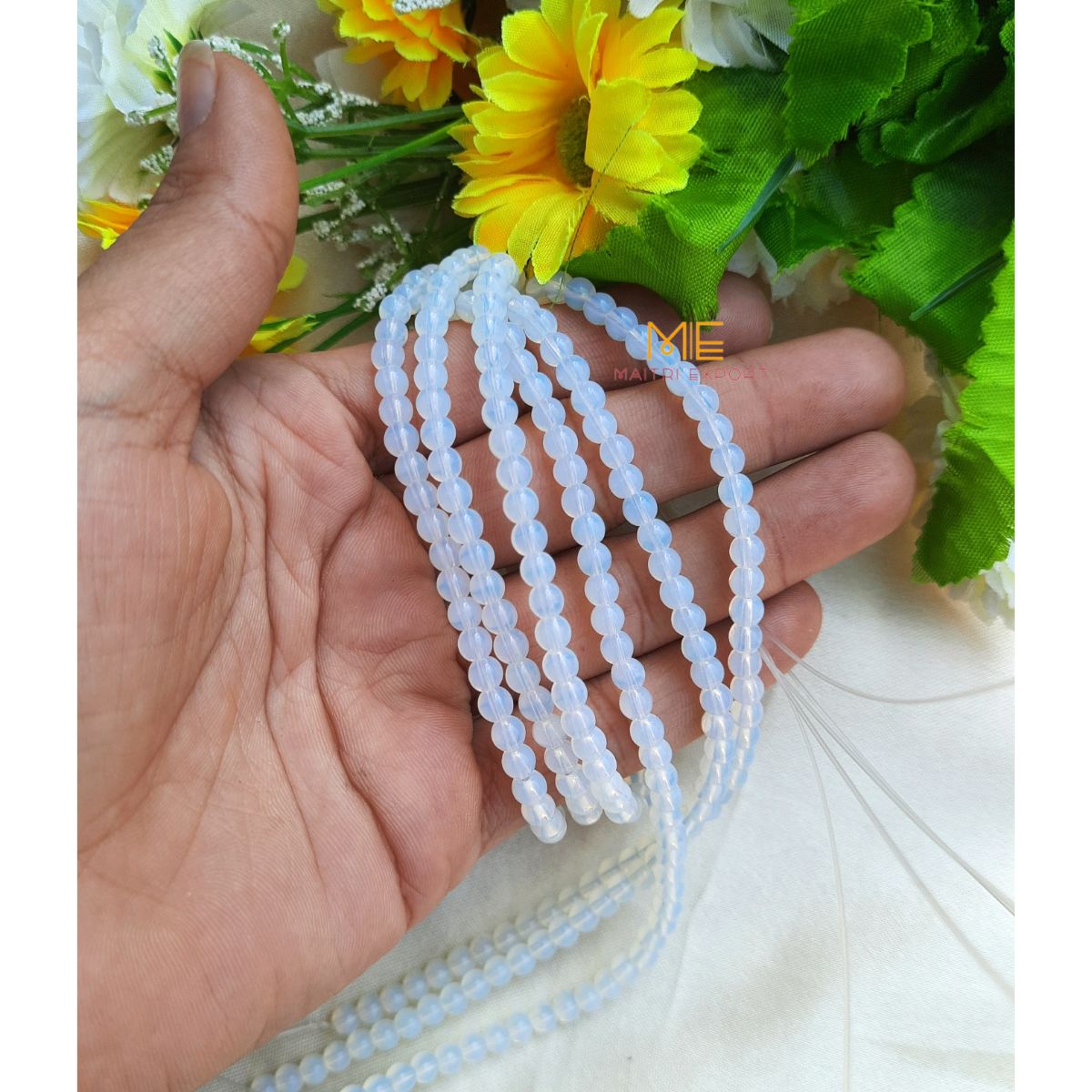 4mm loose crystal beads strands / line / String-Opalite-Maitri Export | Crystals Store