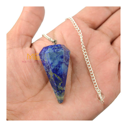 Cone shaped Pendulum-Lapis Lazuli-Maitri Export | Crystals Store