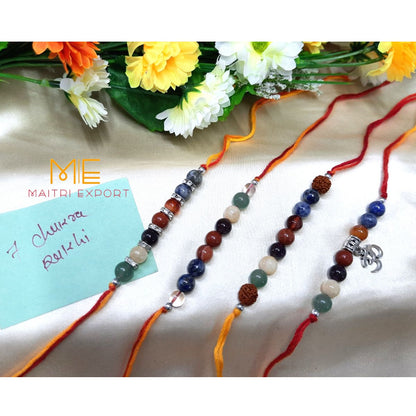 7 chakra rakhis-Maitri Export | Crystals Store